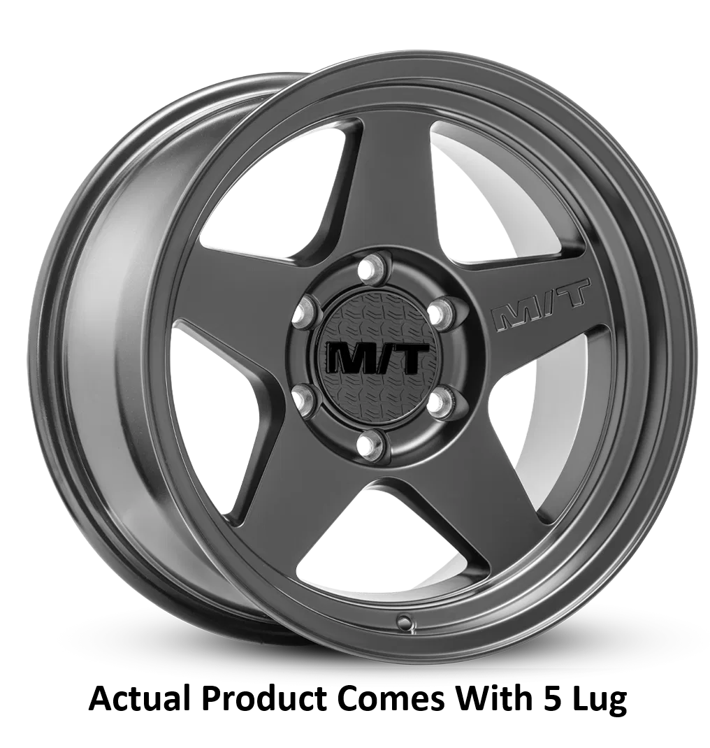 274270 – M.T. WHEEL Wheel, 17 Inch Diameter x 9 Inch Width 5 x 127 Millimeter/ 5 x 5.00 Inch Bolt Pattern -12 Millime...